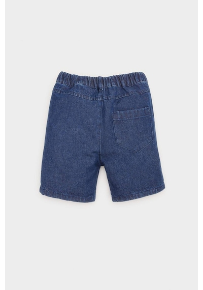 DeFacto Erkek Bebek Basic Düz Jean Şort E8258A525SMNM28 Mavi