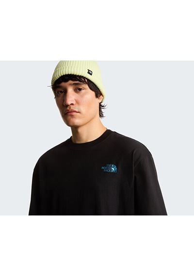 The North Face M Liquid Box Nse Oversize Erkek Outdoor Tişörtü Nf0a8g9wjk31 Siyah