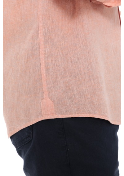 Slim Fit Uzun Kol Yaka Düğmeli Nefes Alan Keten Hediye Kutulu Erkek Gömlek Fs-004548 - Oranj-3235 Turuncu - Sarı Slim Fit Uzun Kol Yaka Düğmeli Nefes Alan Keten Hediye Kutulu Erkek Gömlek Fs-004548 - Oranj-3235 Turuncu - Sarı