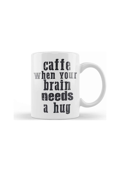 Komik Söz Caffe When Your Kupa Bardak Porselen Karışık