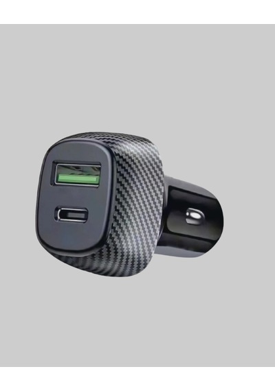 Zenvia Pd Destekli 38w Araç Şarj Başlığı Type-c + Usb Çift Çıkış Hızlı Şarj Znv2026