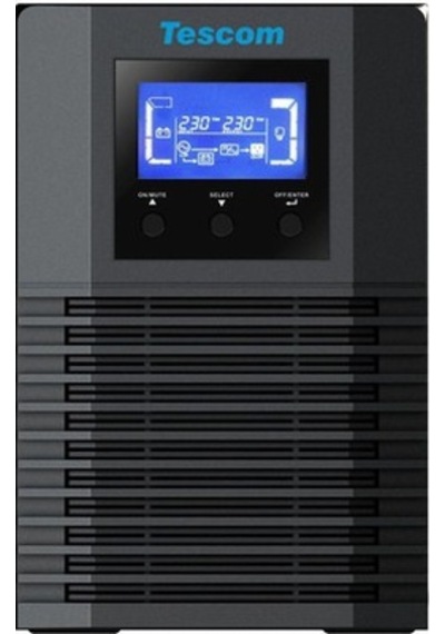 Tescom TEOS-1000 1000 VA 2 X 9 AH Online UPS Güç Kaynağı