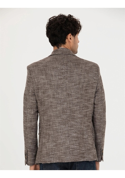 Pierre Cardin Kahverengi Slim Fit Ceket G021gl002.000.1767841.vr029 Kahverengi