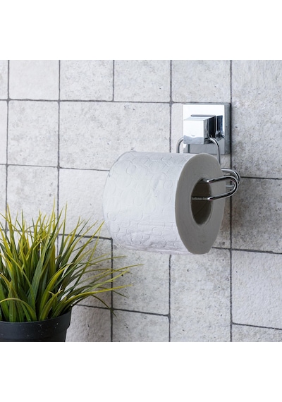 Teknotel Yapışkanlı Tuvalet Kağıtlığı Aparatı Krom Ef271