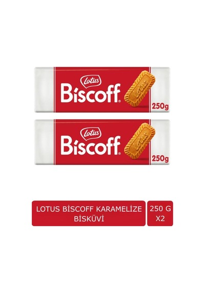 Biscoff Karamelize Bisküvi 250 G 2 Adet