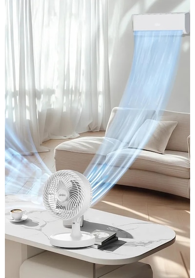 Sinbo SF-7703  Kompakt ve Sessiz Masa Tipi Vantilatör
