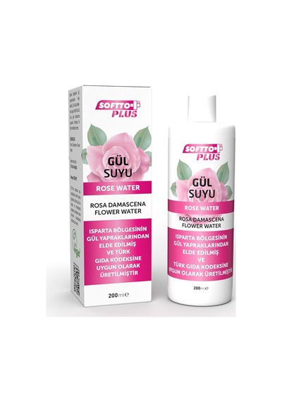 Softto Plus Gül Suyu 200 ML