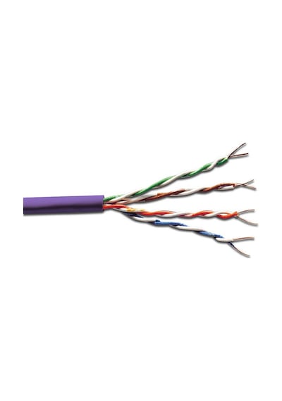 Digitus Dk-1613-vh-305 305 Mt Cat6 U/utp Awg23/1 Lsoh Mor Data Kablosu