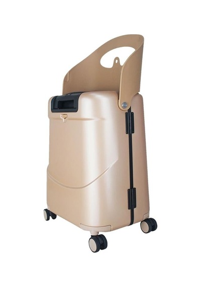 Miamily Carry On Kabin Boy Valiz - Champagne Gold Altın