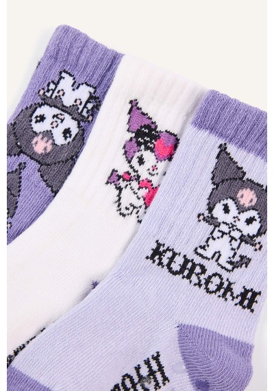 Defacto Hello Kitty 3lü Uzun Çorap Kız Bebek H5563a5nskr1 Çok Renkli-kr1