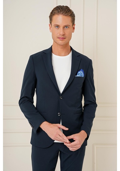 Efor C 680 Slim Fit Lacivert Spor Ceket Lacivert