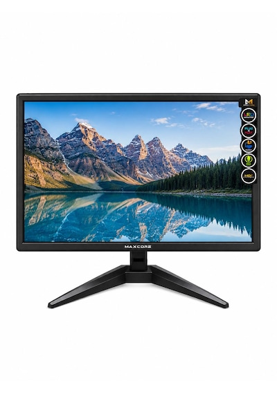 Maxcore 19 İnç Led Monitör Dahili Hoparlörlü Hdmı Vga
