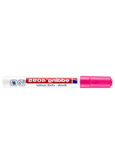 Fosforlu Pembe Likit Tebeşir Kalemi - 4095 124-Pembe