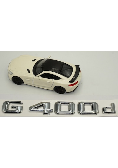 G400d Bagaj Krom Metal 3m 3d Yazı Logo