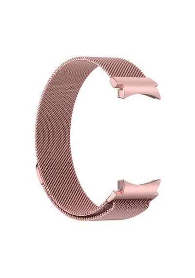 Samsung Galaxy Watch 6 Classic 47mm Uyumlu Krd-01 Metal Kordon - Pembe