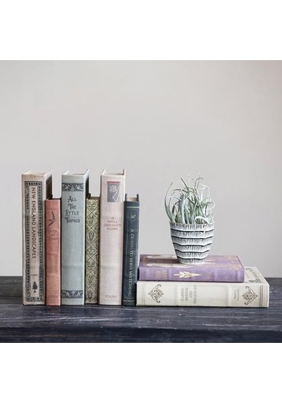 Mdf Ve Kanvas Kitap 2 Li Set All The Things Saklama Kutusu Doğal 2 Diğer