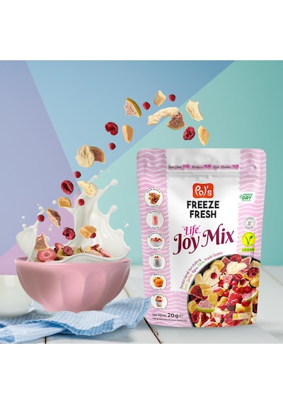 Pol's Freeze Fresh Dondurularak Kurutulmuş Joy Mix 20 G 20 G