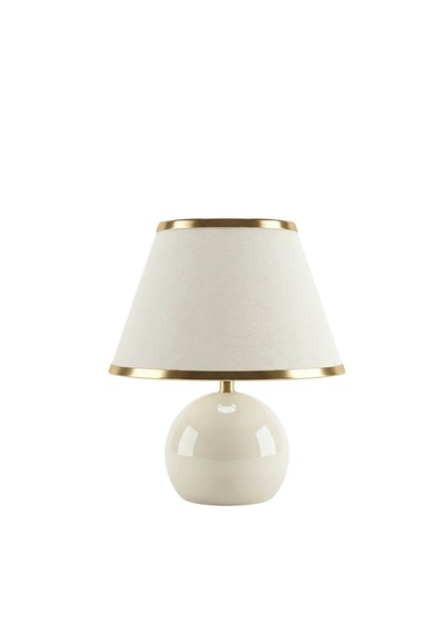 Homing Pico Gold Detaylı Abajur 242815 Krem-gold