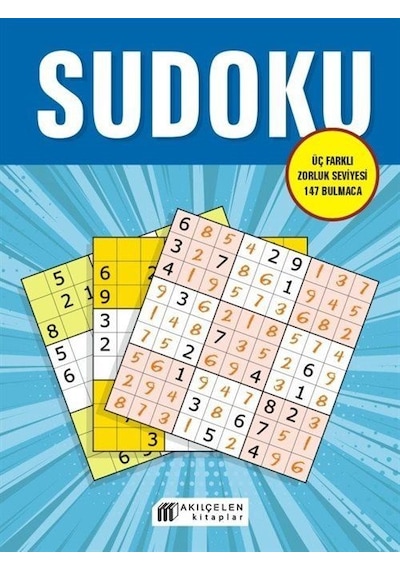 Sudoku & Üç Farklı Zorluk Seviyesi 147 Bulmaca