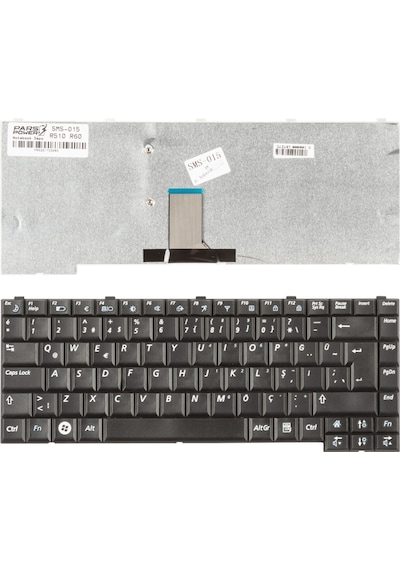 Samsung Uyumlu Np-R560-As01Tr, Np-R560-As02Tr Notebook Klavye (Siyah Tr)