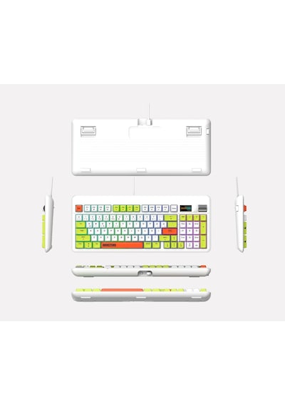 Bronzturq Mk1120 Rgb 3n1 Wired + 2.4g + Bluetooth Mekanik Klavye