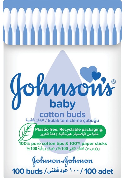 Johnson's Kulak Çubuğu 100'lü 3 Adet