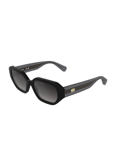 Lacoste L6091s 001 55 Kadın Güneş Gözlüğü Siyah