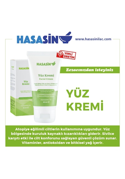 Hasasin Yüz Kremi