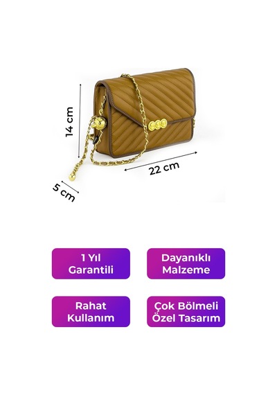 Kriste Bell Kadın Çanta Taba 26468 Taba