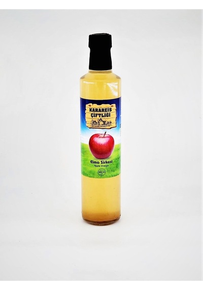 Karareis Çiftliği Elma Sirkesi Doğal 500 ML