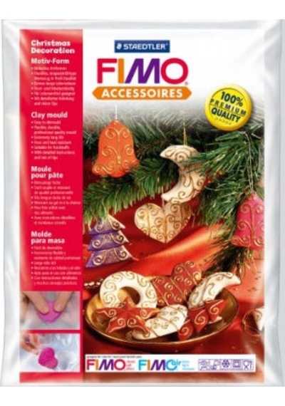 Staedtler Fimo Clay Mould Şekillendirme Kalıbı Chrıstmas  Decoratı