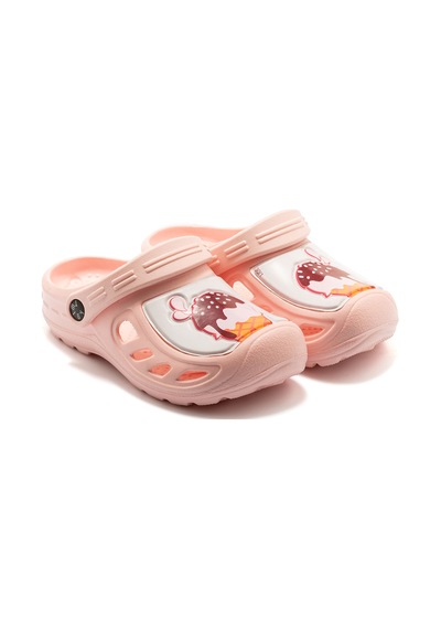Twigy Jess Çocuk Sabo Terlik Açık Pembe 30/35 DD1004 Açık Pembe