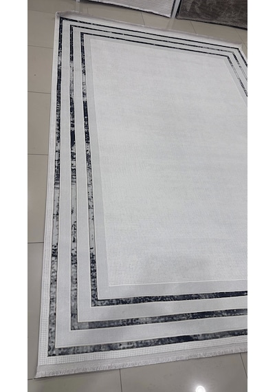 Safyün Halı Kadife Kf452 Gri 200 X 290 Renkli