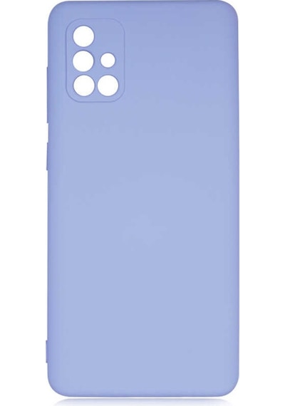 Noktaks - Samsung Galaxy Uyumlu A71 - Kılıf İçi Kadife Koruyucu Mara Lansman Kapak - Lila