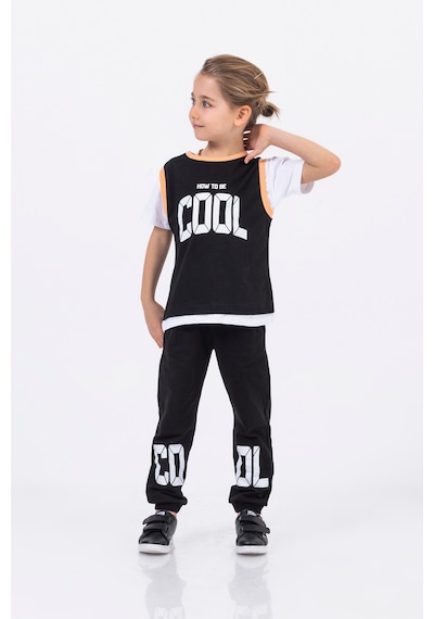Erkek Çocuk Cool Baskılı Alt Üst Basic Takım 2-5 Yaş 001