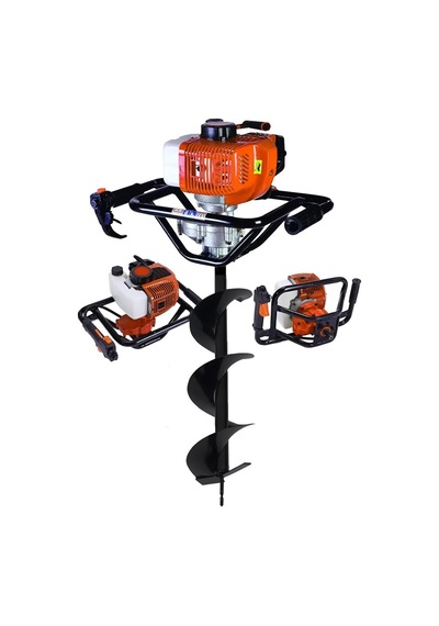 Prohummer Ph323 Benzinli Toprak Burgu Makinesi - 2.1 Hp Çap 30 Cm