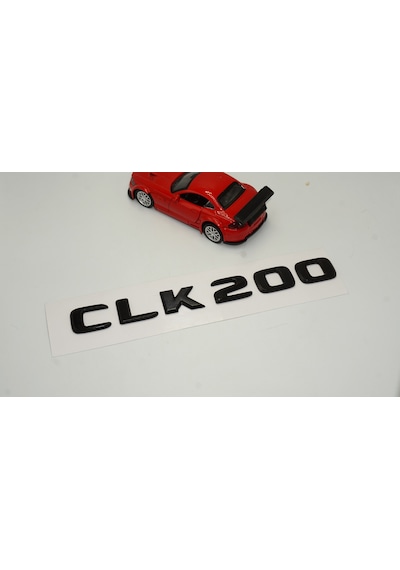 CLK 200 Bagaj Parlak Siyah ABS 3M 3D Yazı Logo