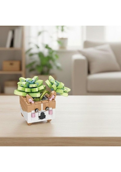 P655016 Panlos Hayvan Saksıları Buket Setleri 336 Parça Block Oyuncak