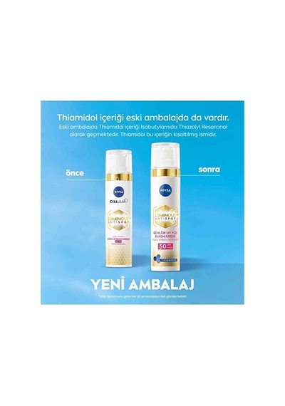 Nivea Luminous630 Leke Karşıtı Gündüz Kremi 50 Ml