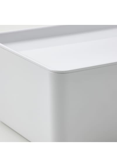 Ikea Kuggıs Kapaklı Depolama Kutusu 13 X 18 X 8 Cm Beyaz