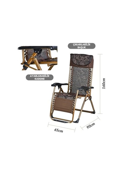 Therapy Chair Ahşap Şezlong Çok Renkli
