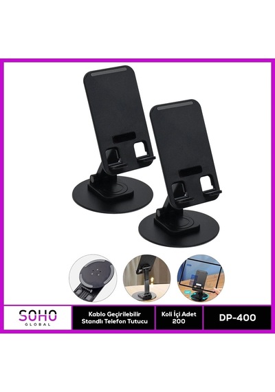 Kablo Geçirilebilir Telefon Tutucu 62215878
