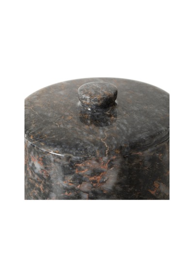 Mudo Home Marble Siyah Çöp Kovası 3 Lt Çok Renkli
