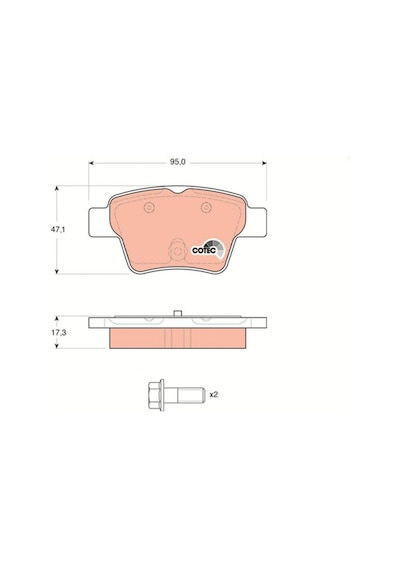 Arka - 706 - Fren Balatası Peugeot P307 00- P307 Sw 02- P307 Cc 03- P207 06- Cıtroen C4 04-08- - Dpmıx-hb - Küçük Tip Arka - 706 - Fren Balatası Peugeot P307 00- P307 Sw 02- P307 Cc 03- P207 06- Cıtroen C4 04-08- - Dpmıx-hb - Küçük Tip