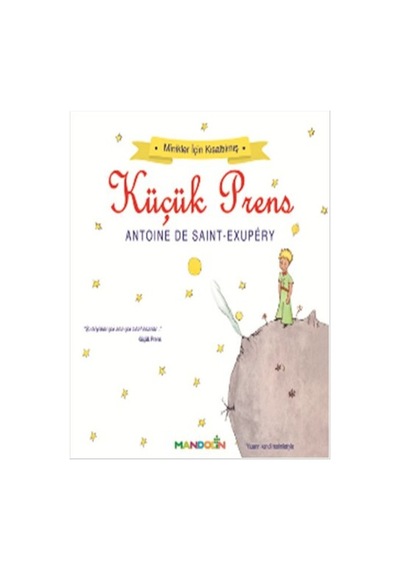 Küçük Prens - Minikler için Kısaltılmış - Antoine de Saint-Exupery - Mandolin