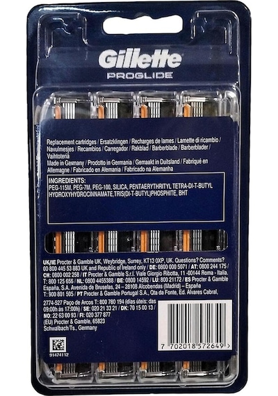 Fusion5 Proglide Yedek Erkek Tıraş Bıçağı 12'li