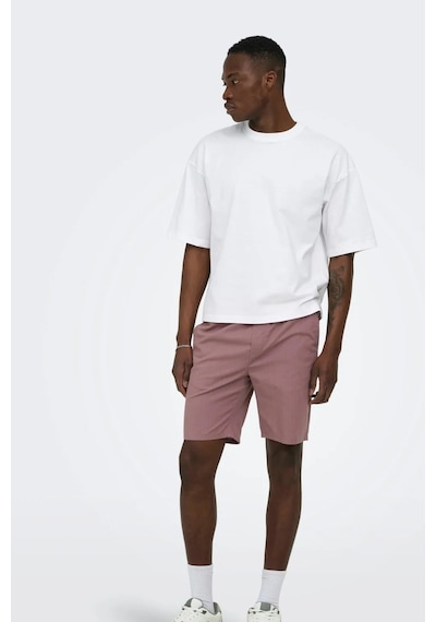 Only & Sons Shorts Male Wov Co98/ea2 Twilight Mauve