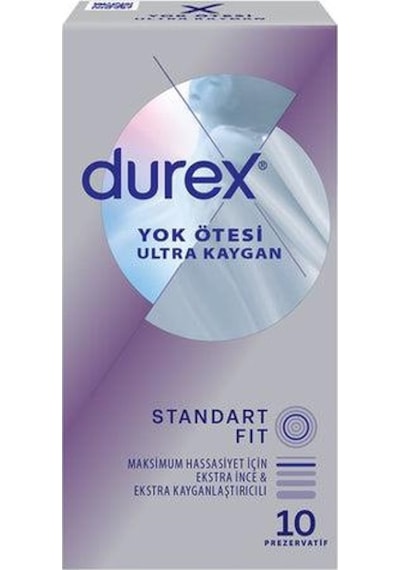 Durex Yok Ötesi Ultra Kaygan Prezervatif 10'lu