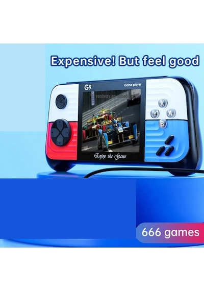 Lobo Atari Oyun Konsolu Kollu Mini Ateri Nostalji 666 Oyunlu