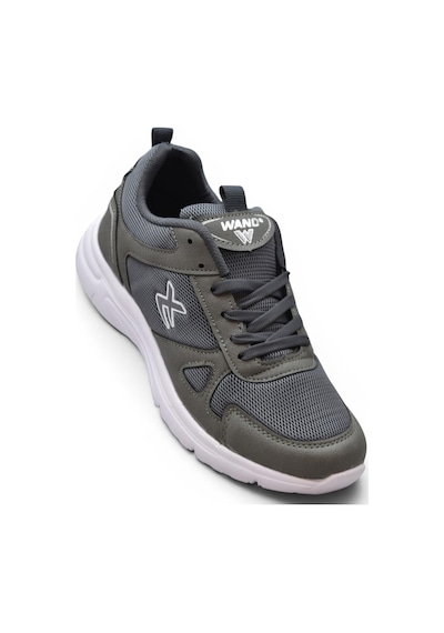 Papatay 2065 Ortopedik Taban Günlük Unisex Spor Ayakkabı Kadın Erkek Spor Ayakkabı Füme